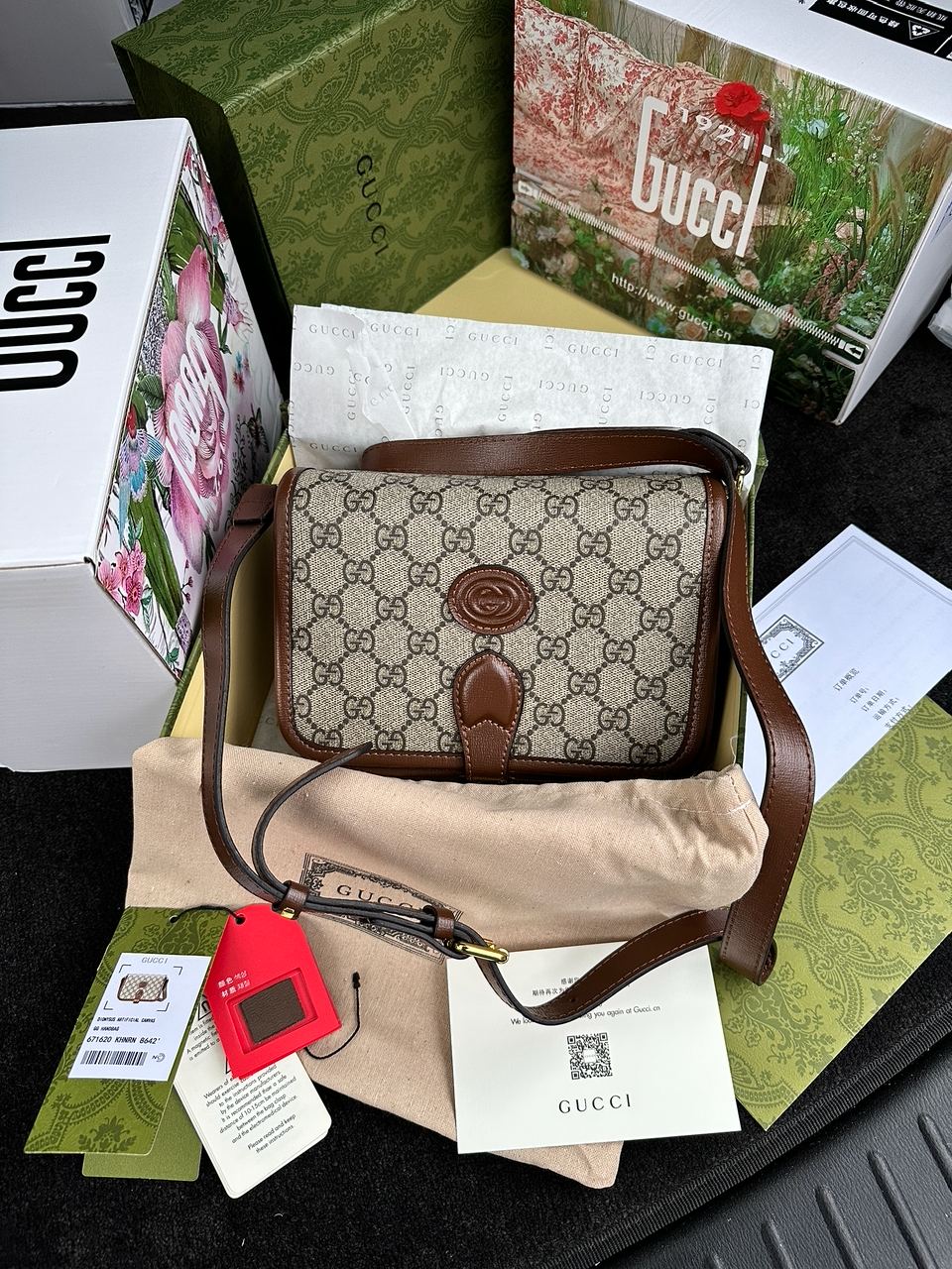Gucci Mini Shoulder Bag With Interlocking G - 2