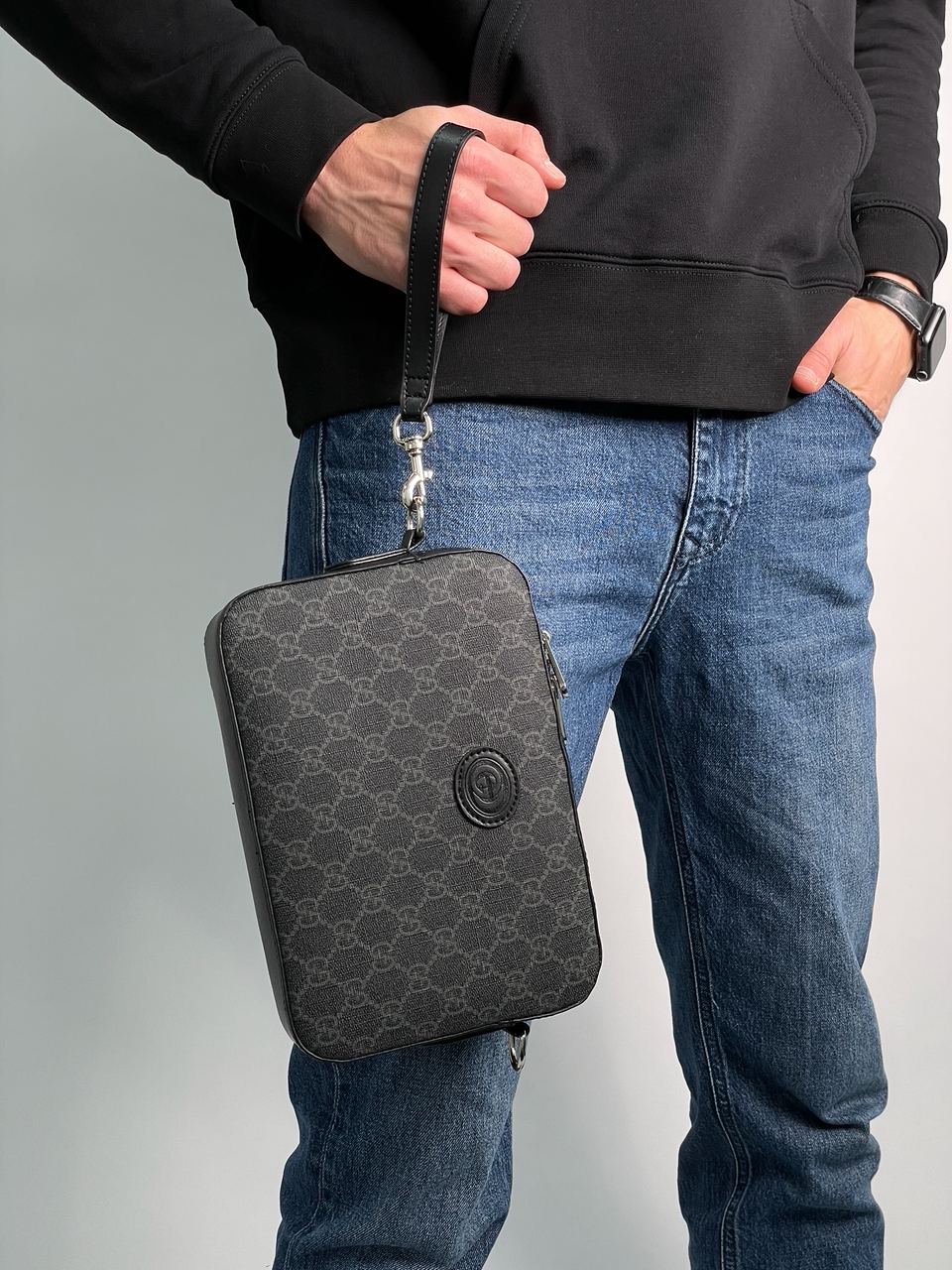 Gucci Ophidia GG Crossbody Bag Blue - 5