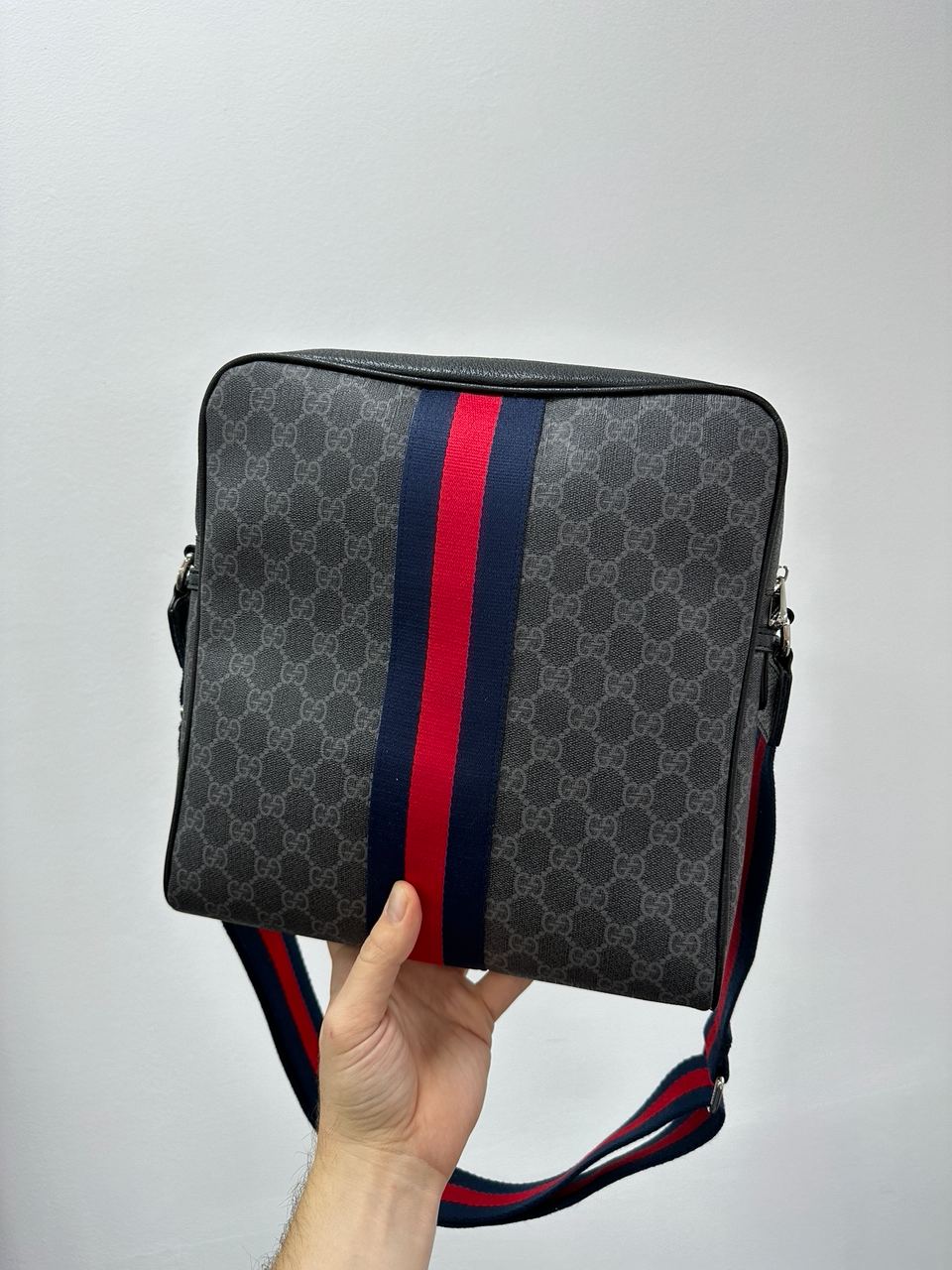 Gucci Ophidia GG Large Messenger Bag Blue - 12