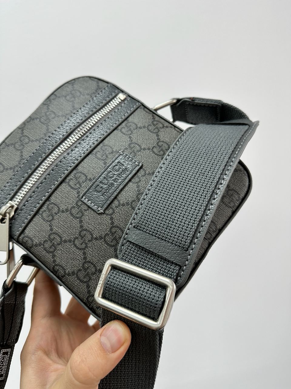 Gucci Ophidia GG Small Messenger Bag Grey - 13