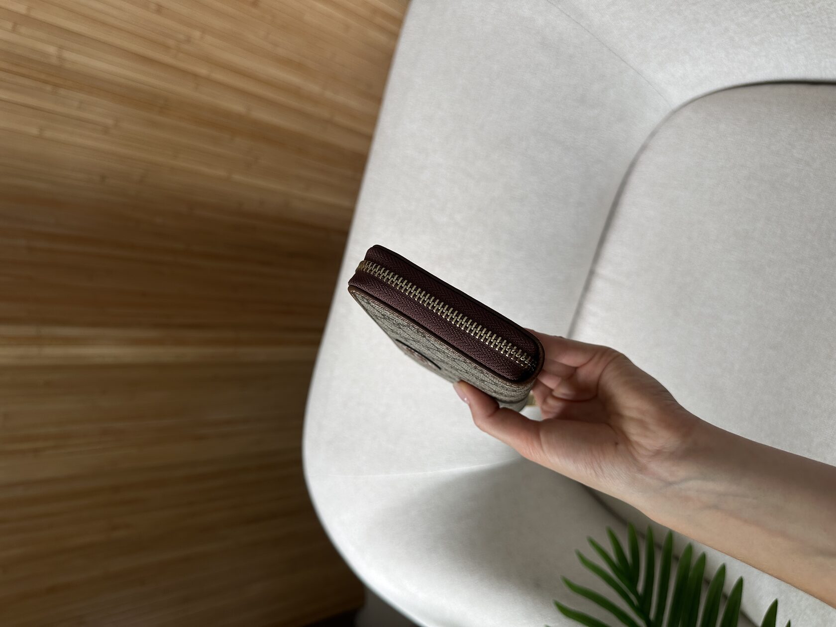 Gucci Ophidia GG Zip Around Wallet Brown - 10