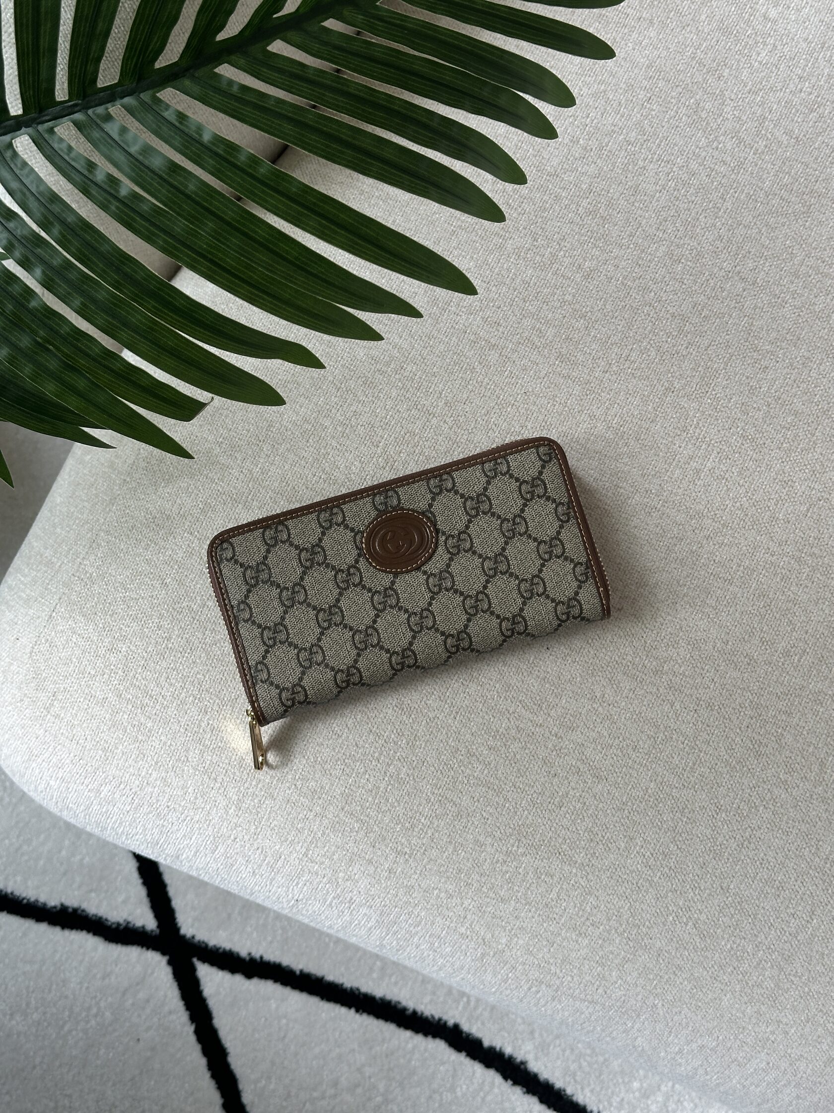 Gucci Ophidia GG Zip Around Wallet Brown - 2