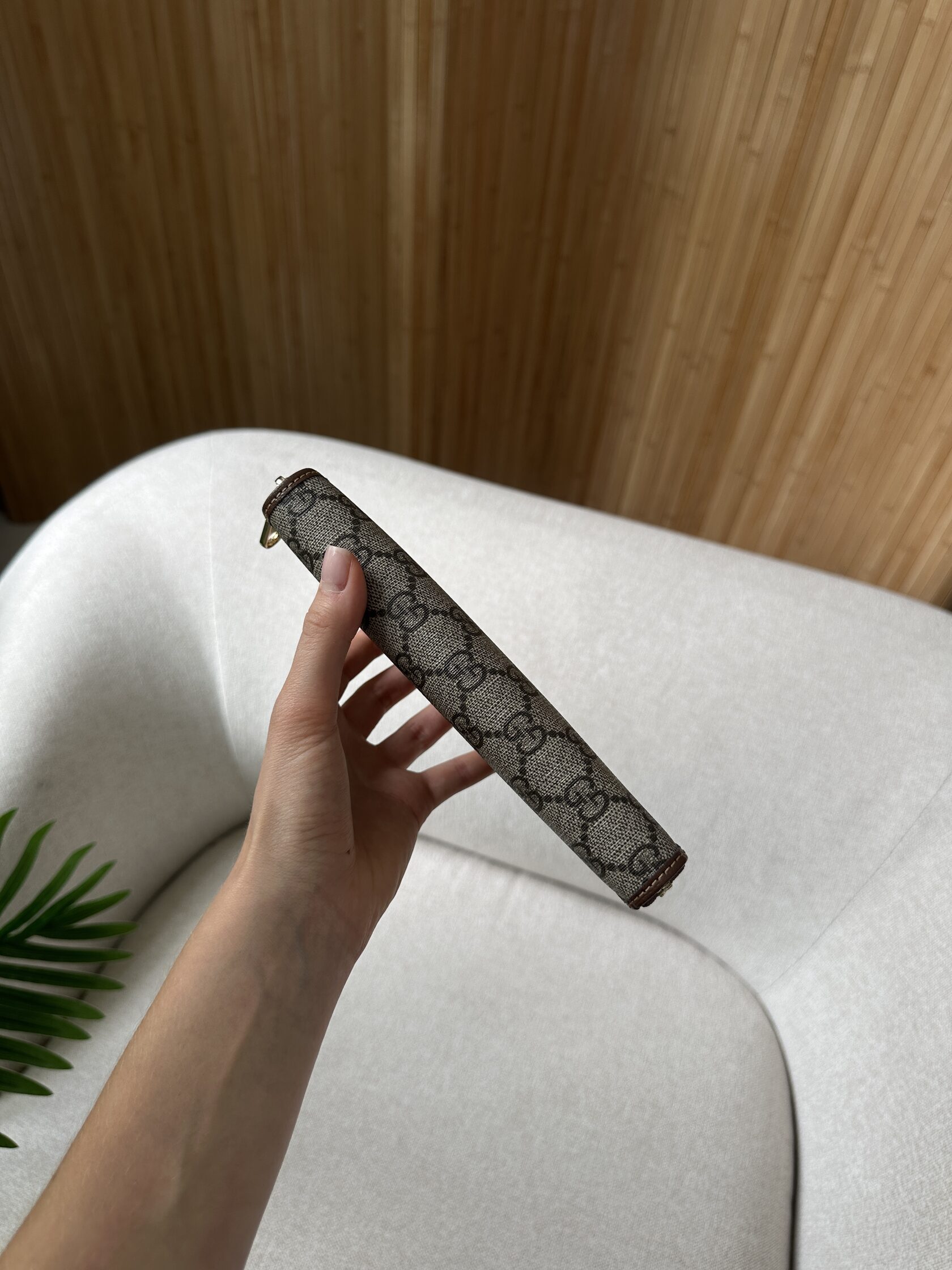 Gucci Ophidia GG Zip Around Wallet Brown - 8