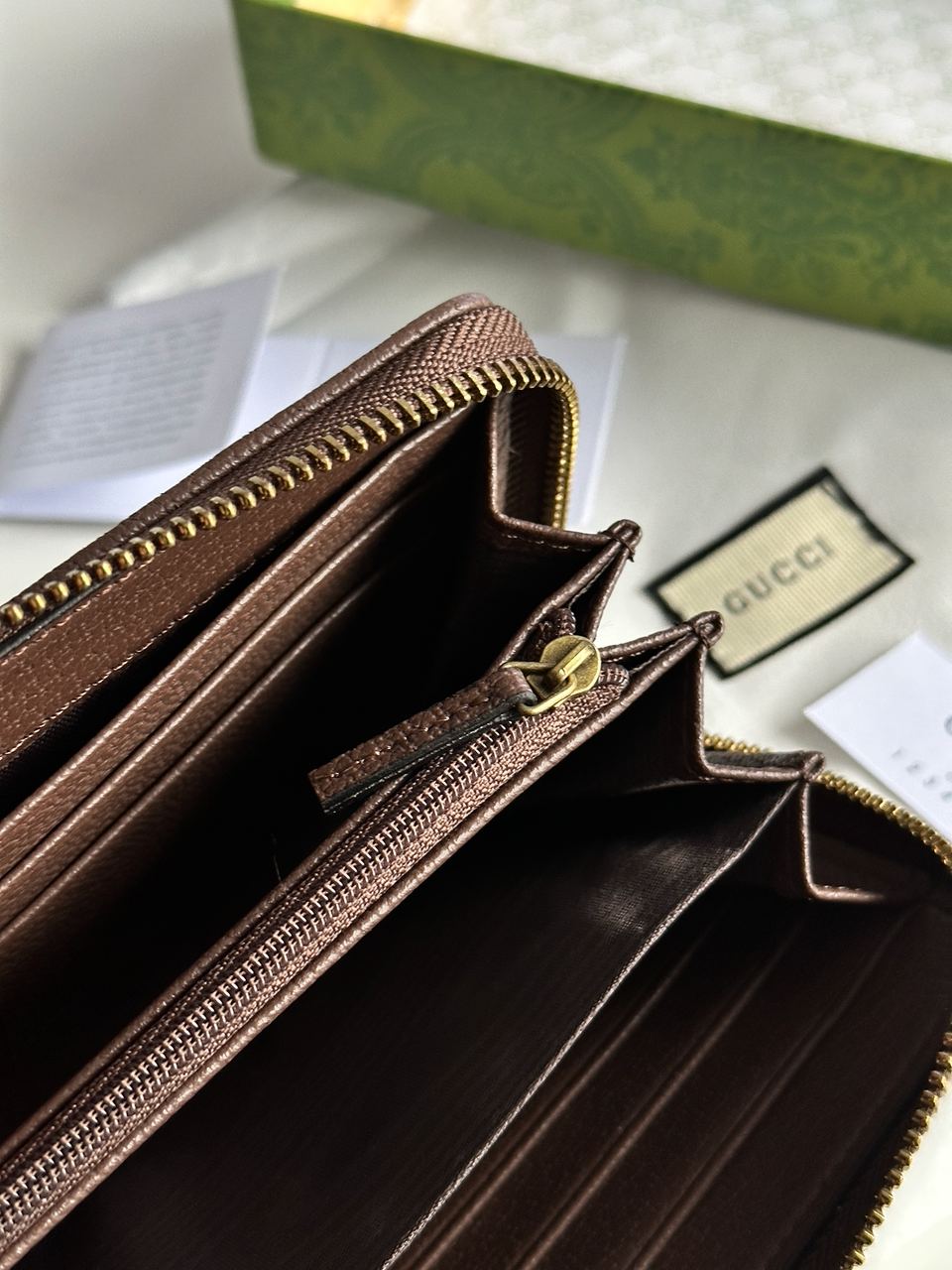 Gucci Ophidia GG Zip Around Wallet - 15