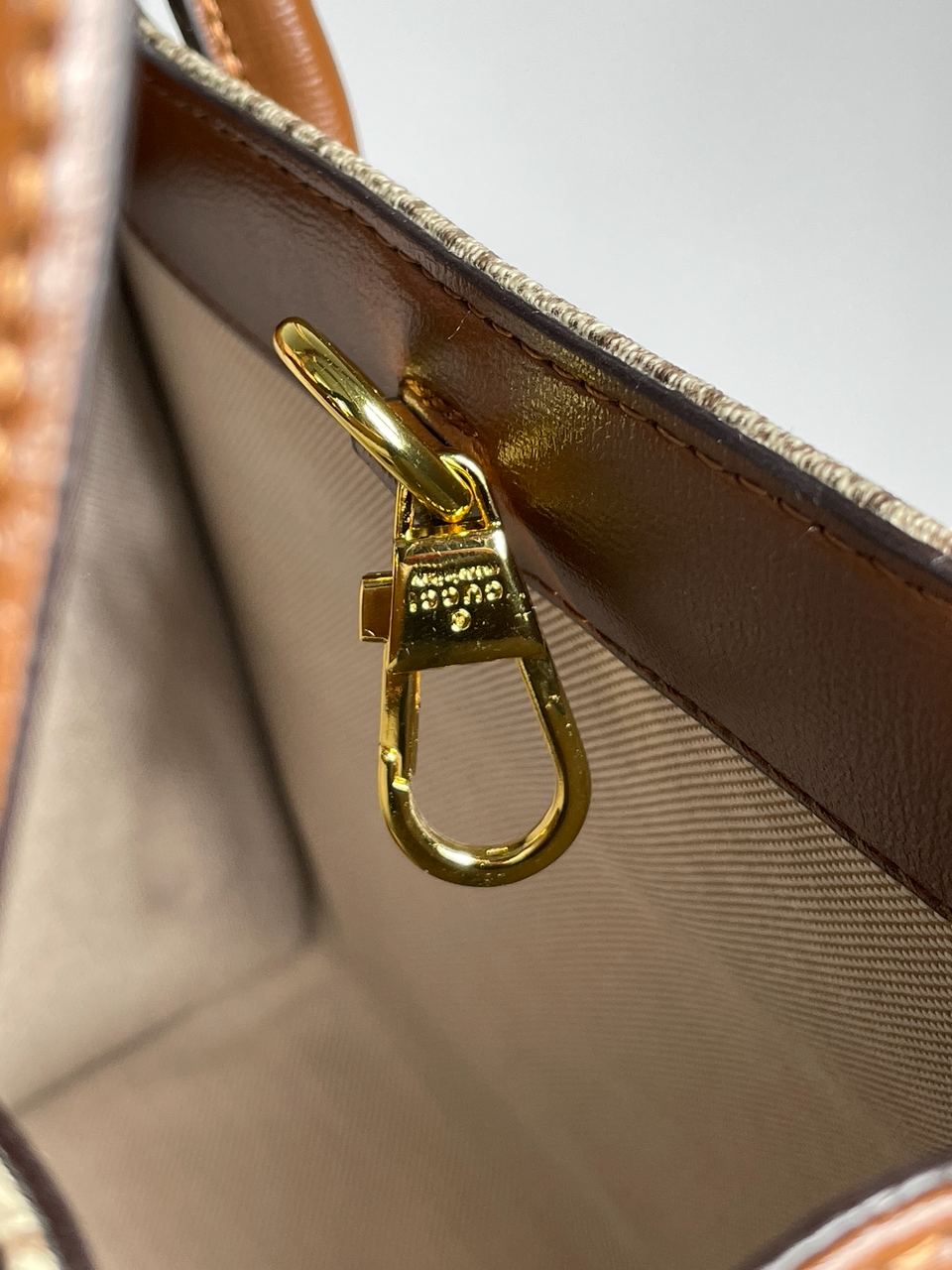 Gucci Ophidia Leather-Trimmed Monogrammed Coated-Canvas Tote Bag - 26