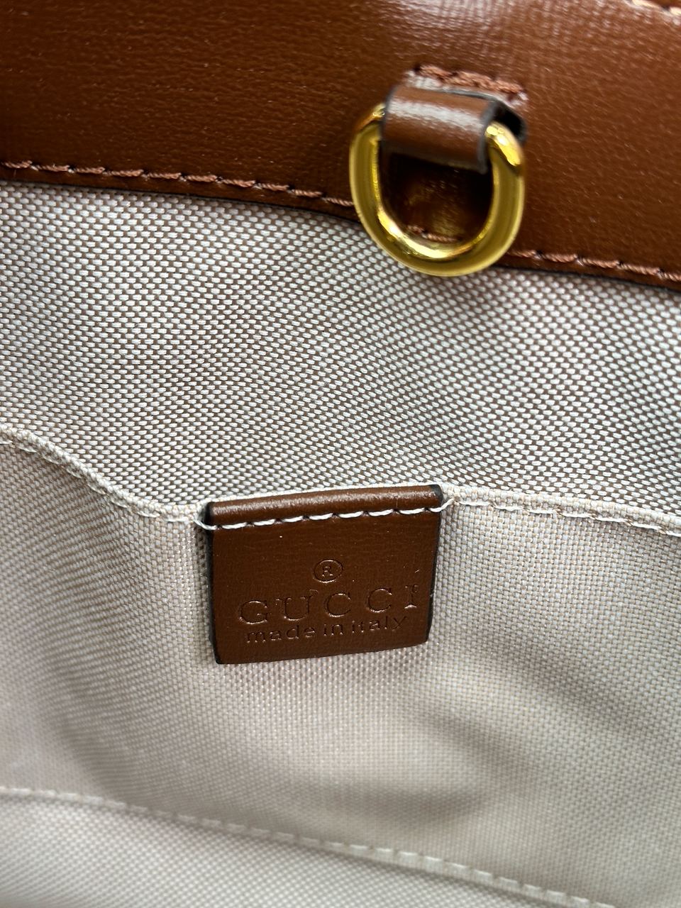 Gucci Ophidia Leather-Trimmed Monogrammed Coated-Canvas Tote Bag - 29