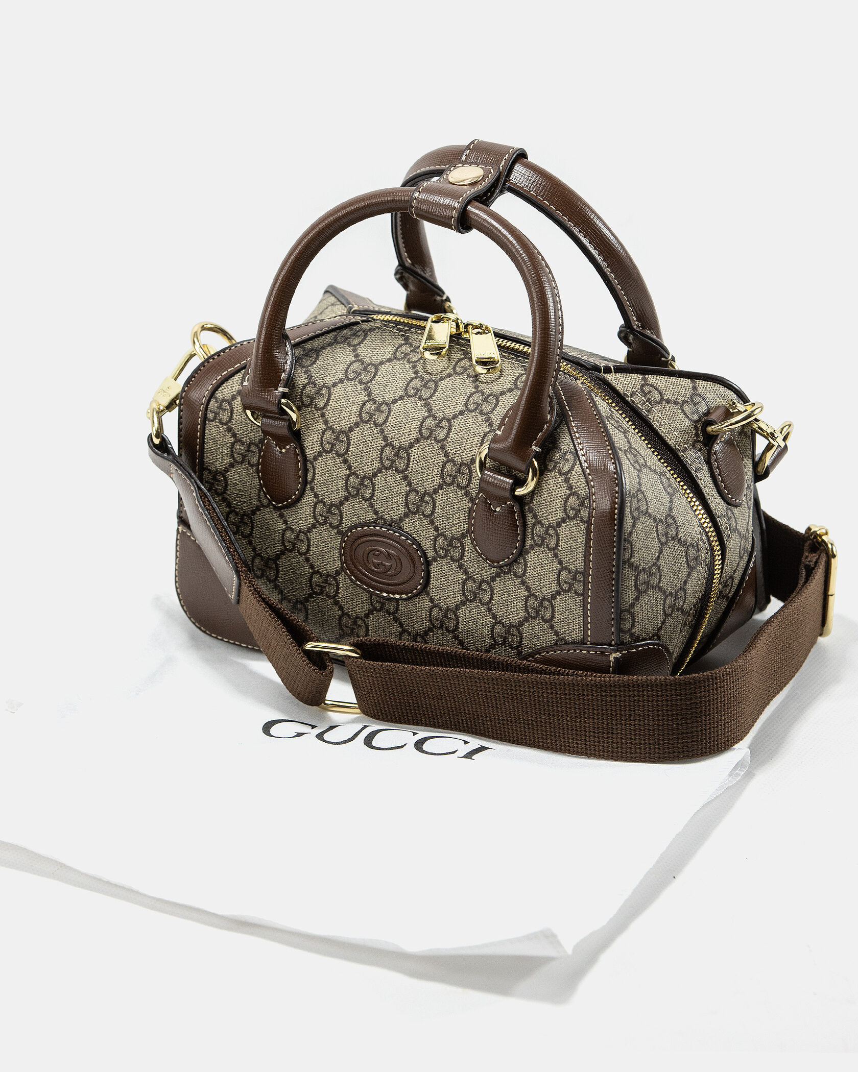 Gucci Small Interlocking G Sports Bag - 2