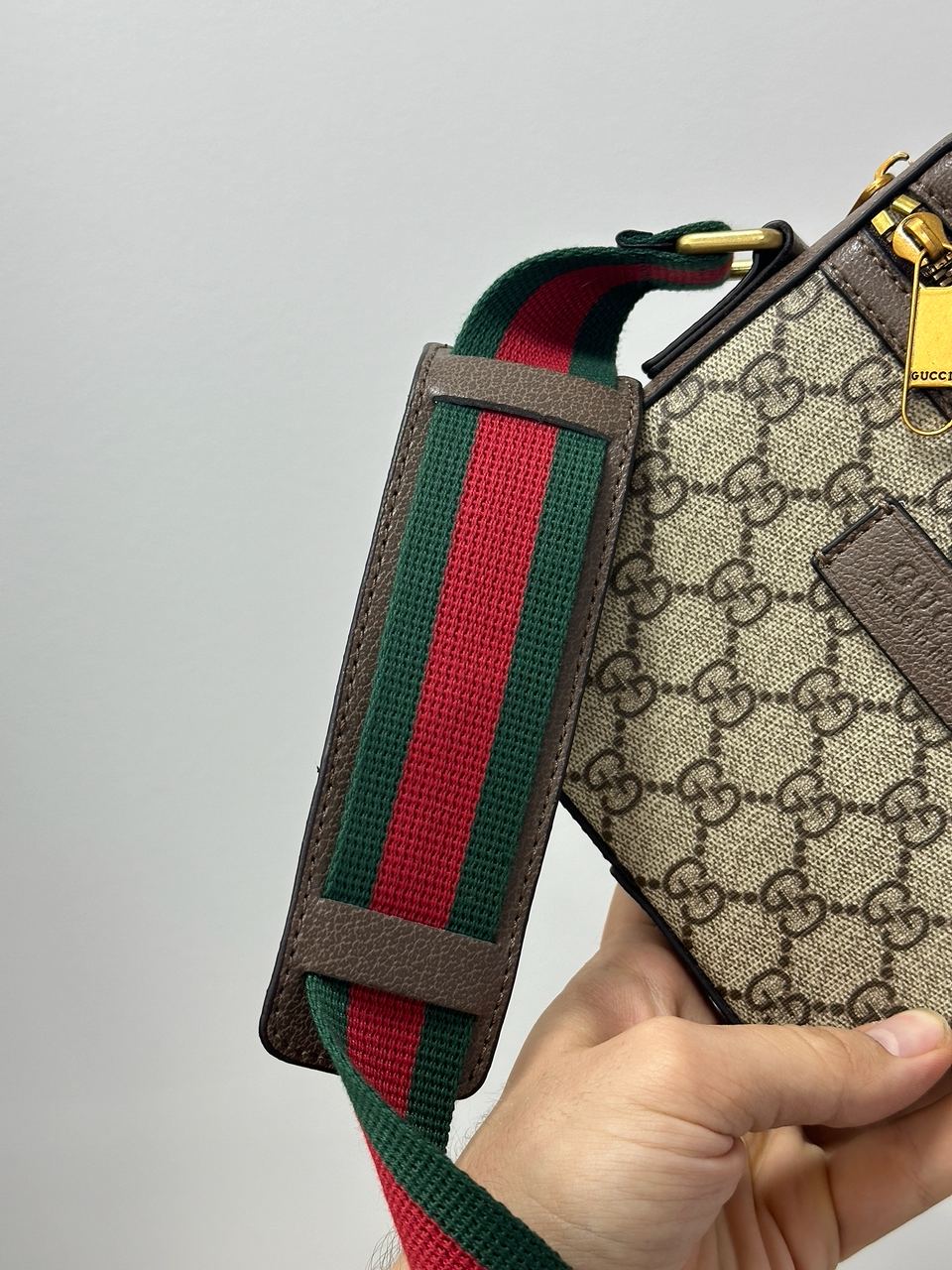 Gucci Small 'Ophidia' Shoulder Bag Brown - 12