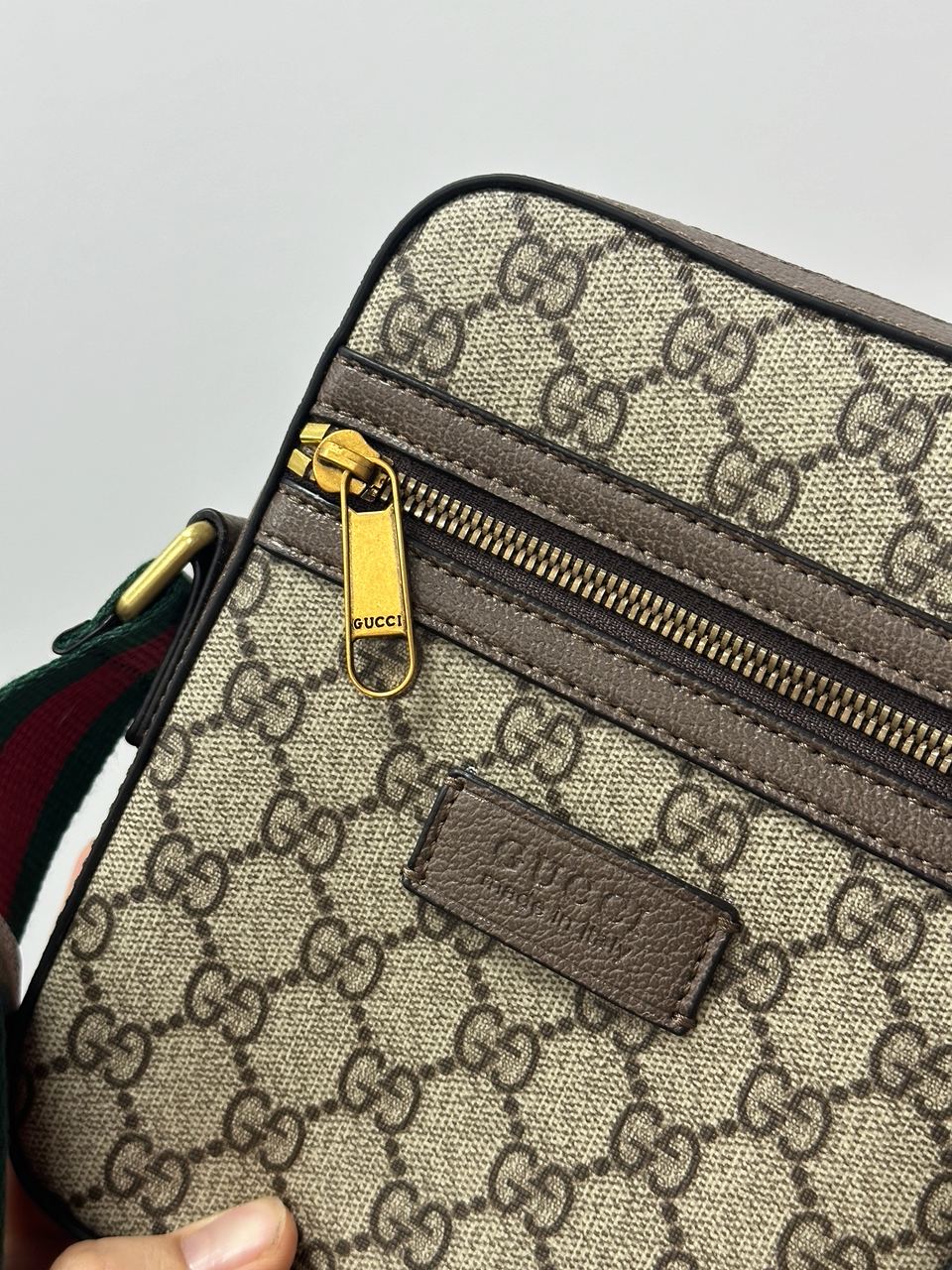 Gucci Small 'Ophidia' Shoulder Bag Brown - 4