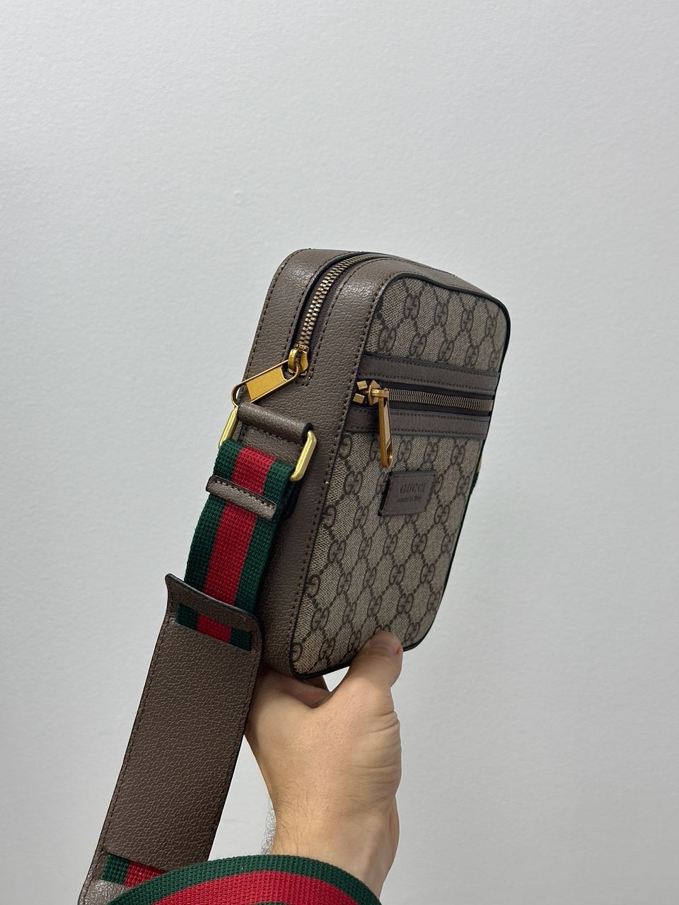 Gucci Small 'Ophidia' Shoulder Bag Brown - 8