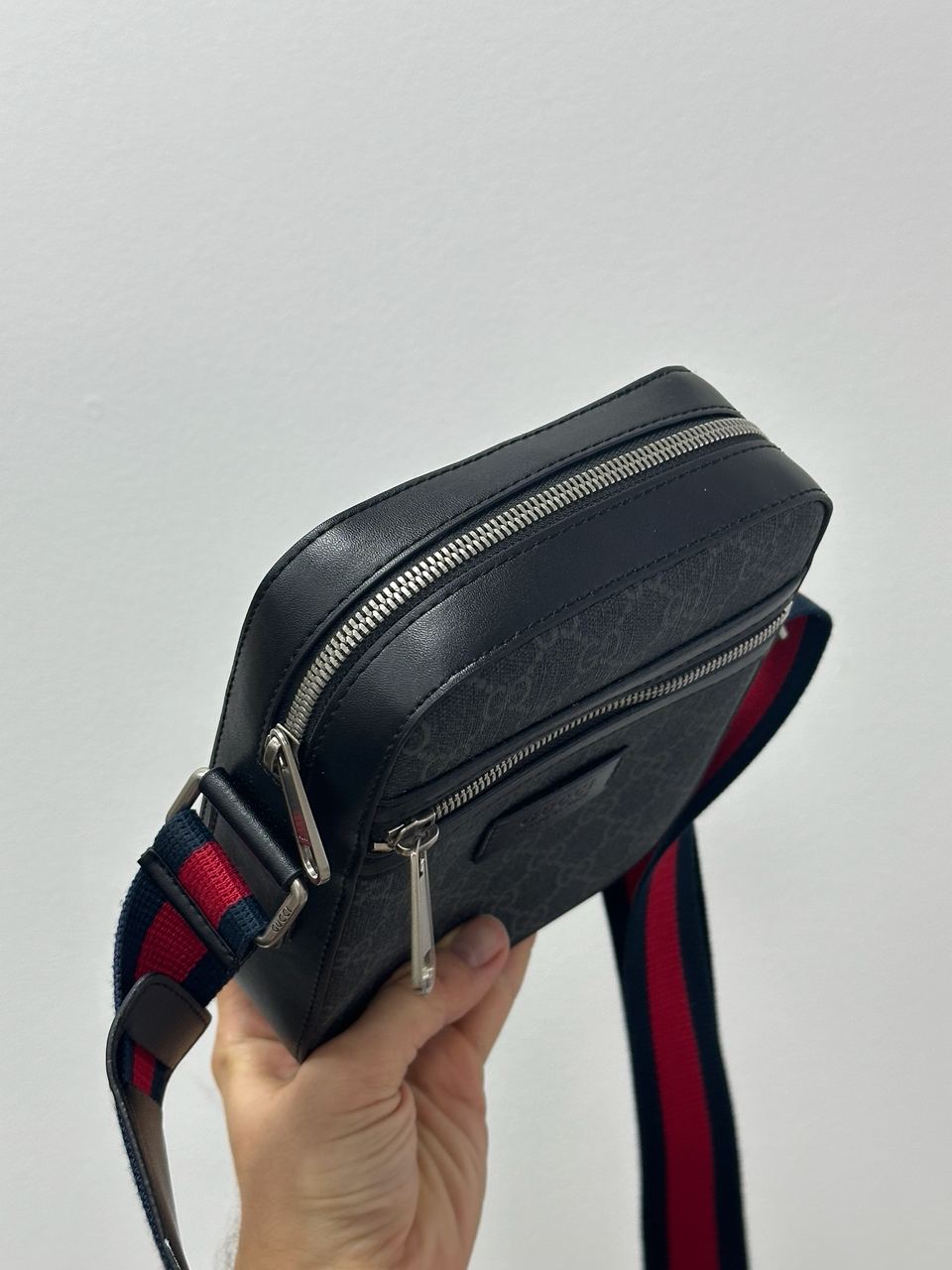 Gucci Small 'Ophidia' Shoulder Bag Grey - 10