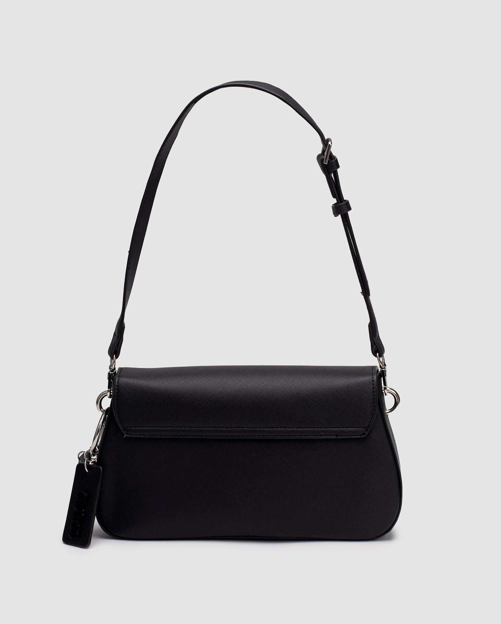 Guess Cordelia Shoulder Bag Black/Silver - 3