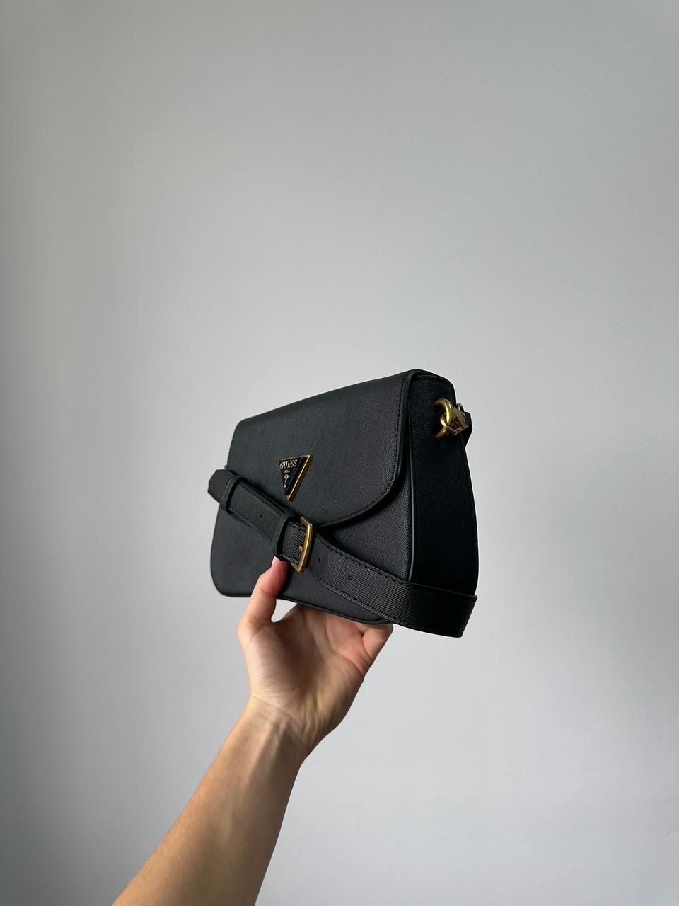 Guess Cordelia Shoulder Bag Black - 4