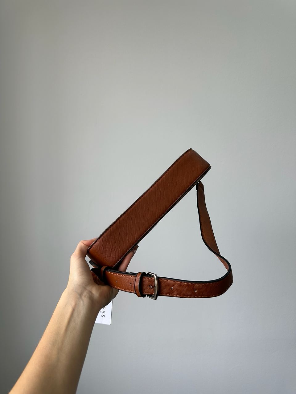 Guess Cordelia Shoulder Bag Gold Canvas - 8