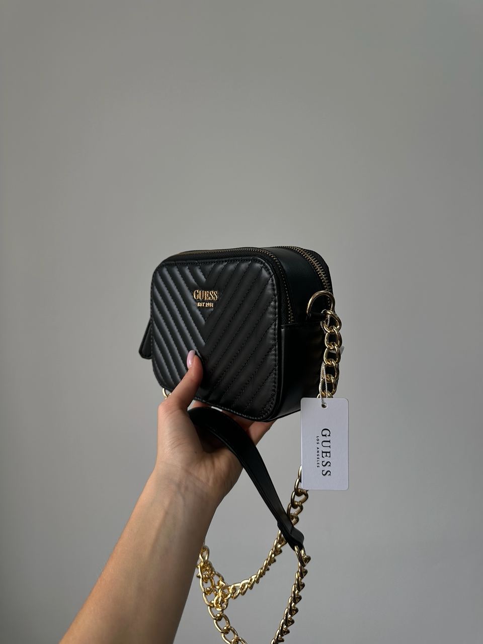 Guess Noelle Crossbody Camera Bag Black - 4