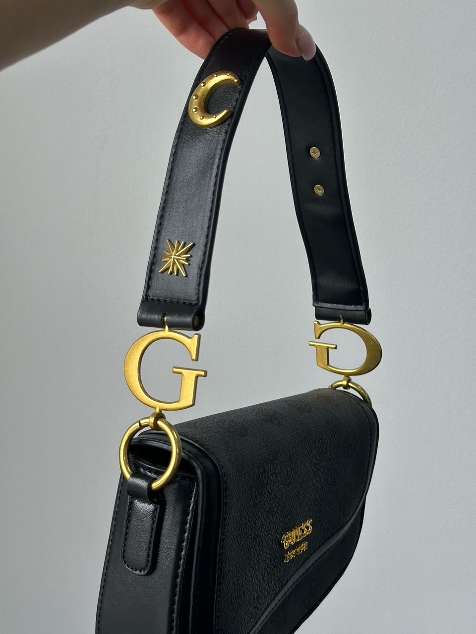 Guess Saddle Bag G Dream Blue - 4