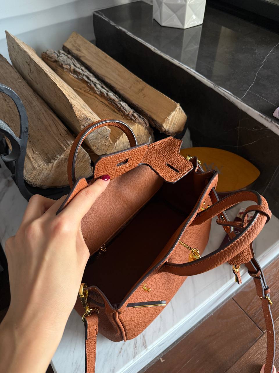 Hermès Birkin 25 Braun - 15