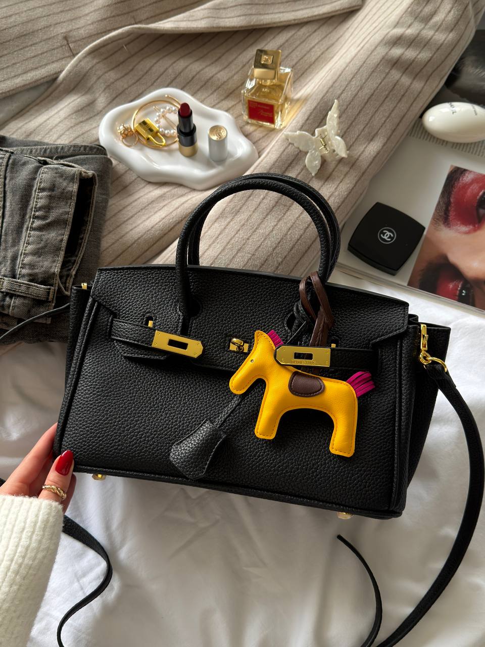 Hermès Birkin 30 Black/Gold - 4