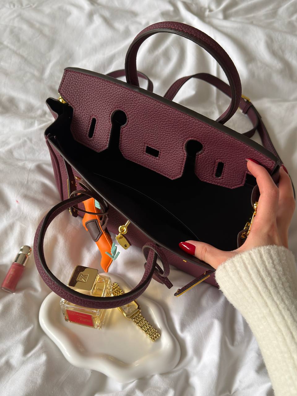 Hermès Birkin 30 Burgundy/Gold - 13