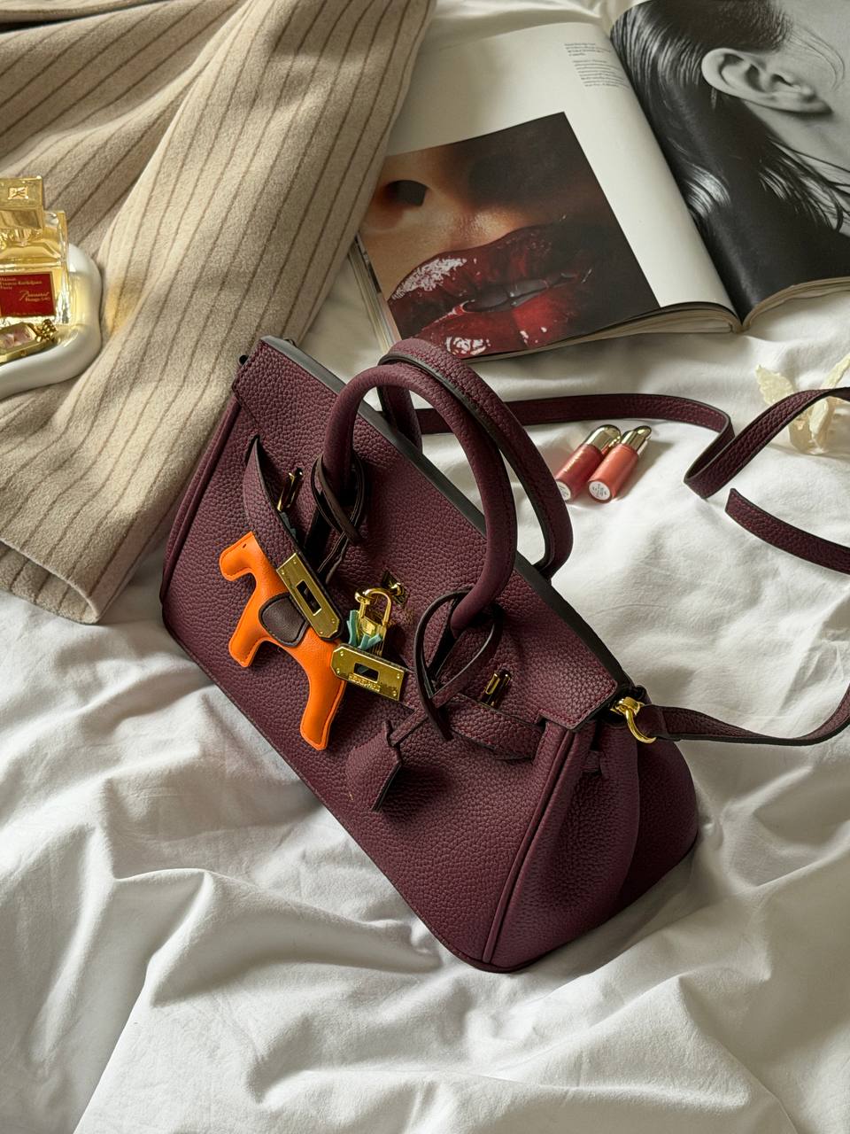 Hermès Birkin 30 Burgundy/Gold - 5