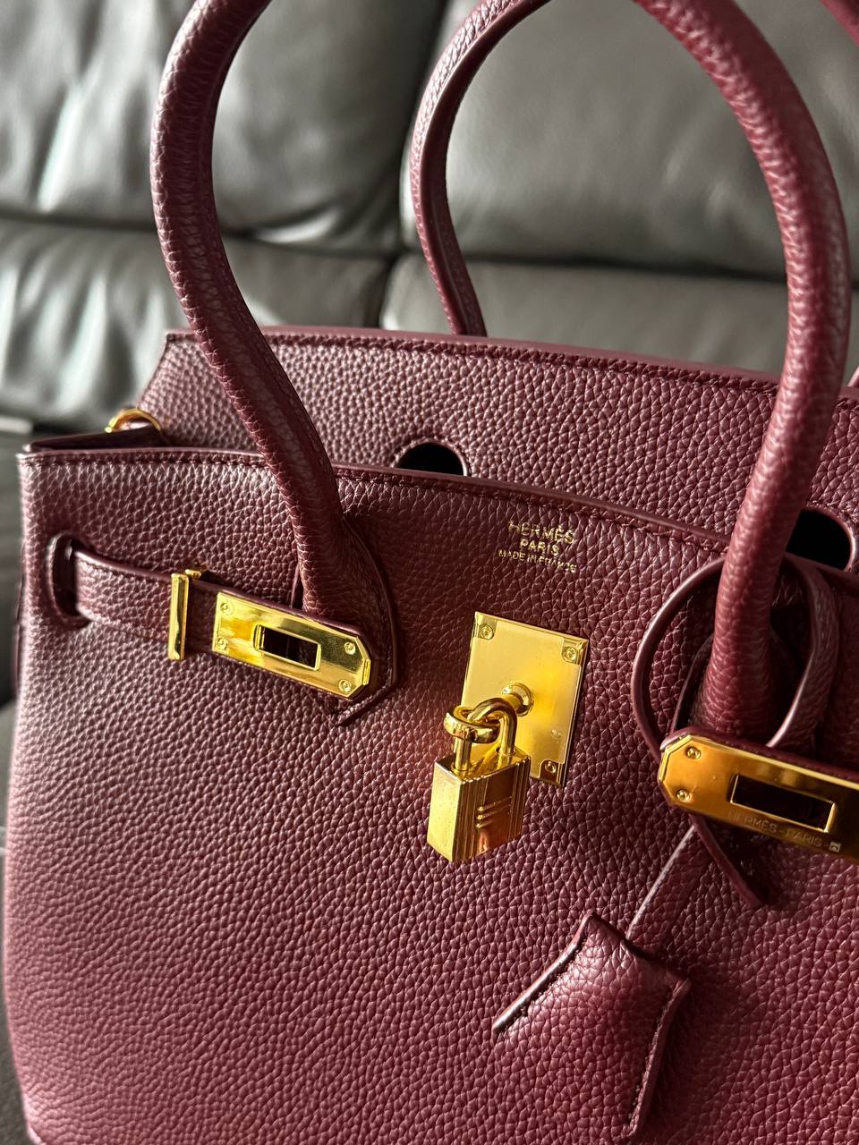 Hermès Birkin 30 Burgundy - 16