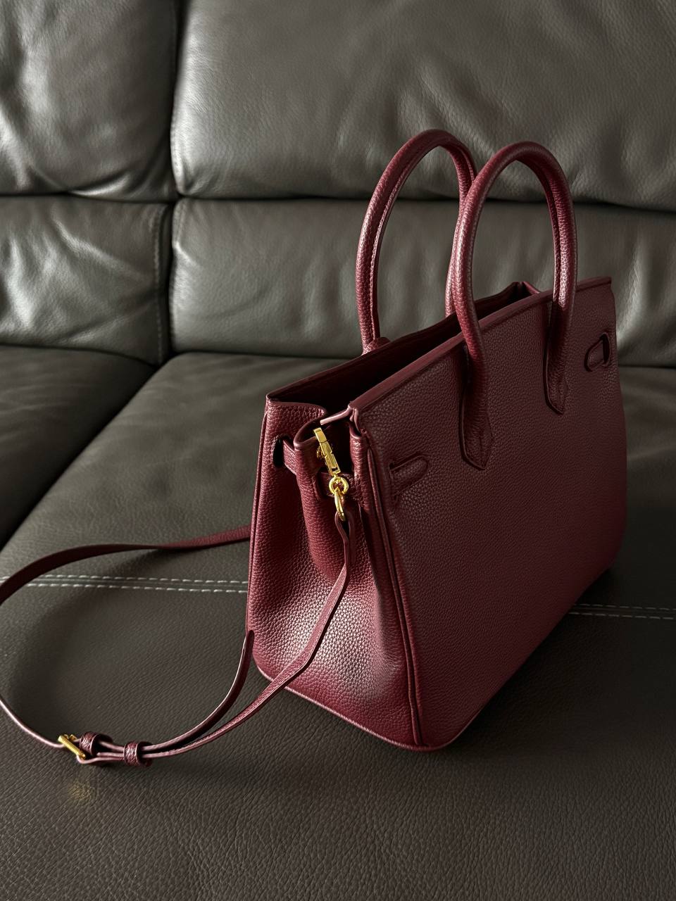 Hermès Birkin 30 Burgundy - 19