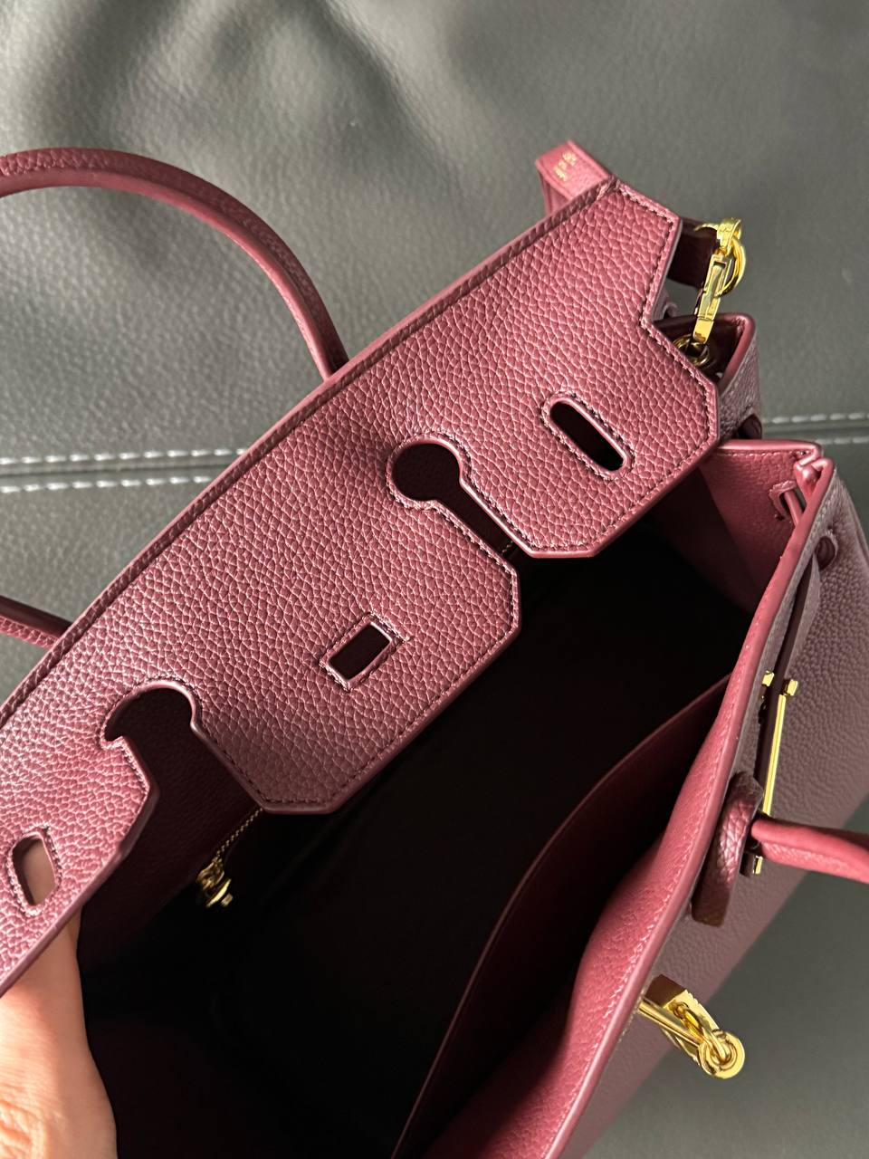 Hermès Birkin 30 Burgundy - 22