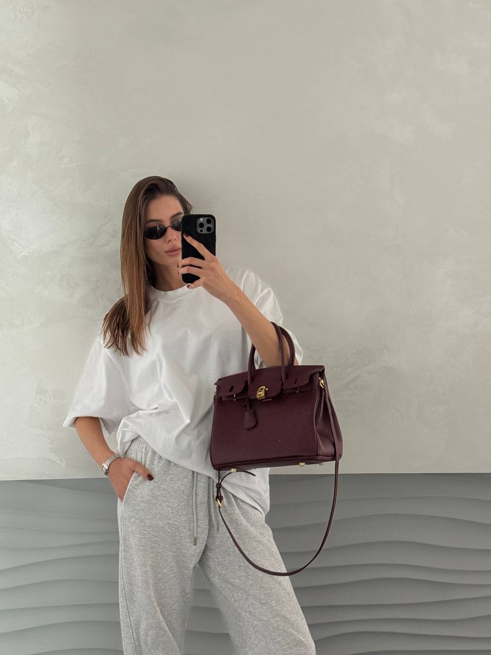 Hermès Birkin 30 Burgundy - 4