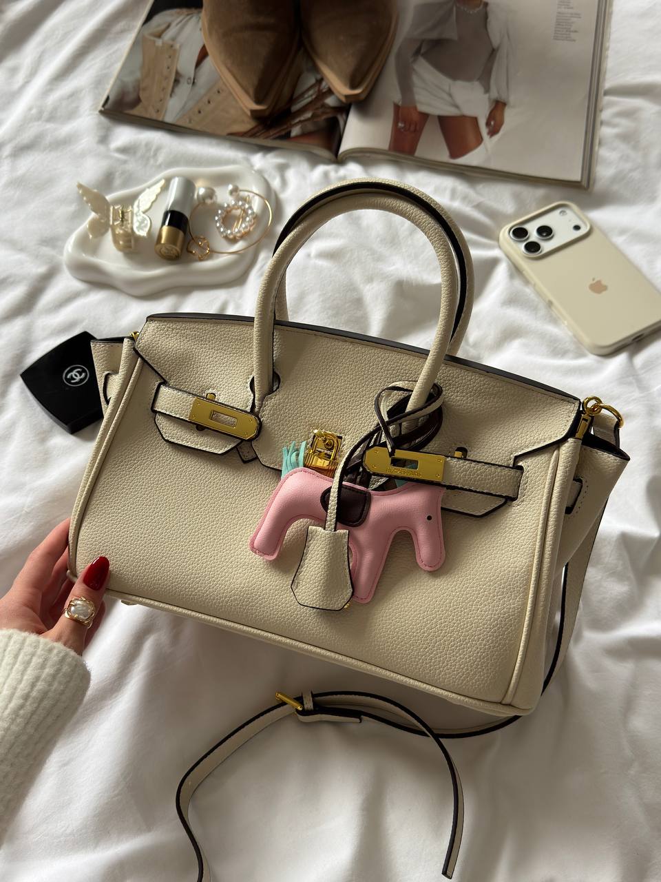 Hermès Birkin Milk/Gold - 5
