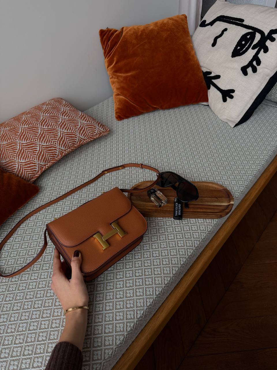 Hermès Constance Brown/Gold - 5