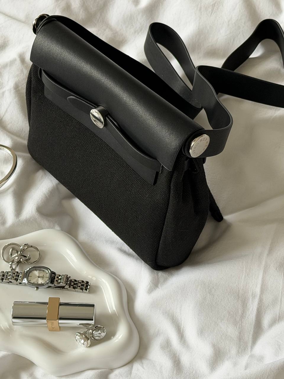 Hermès Herbag Zip 20 Bag Black - 10