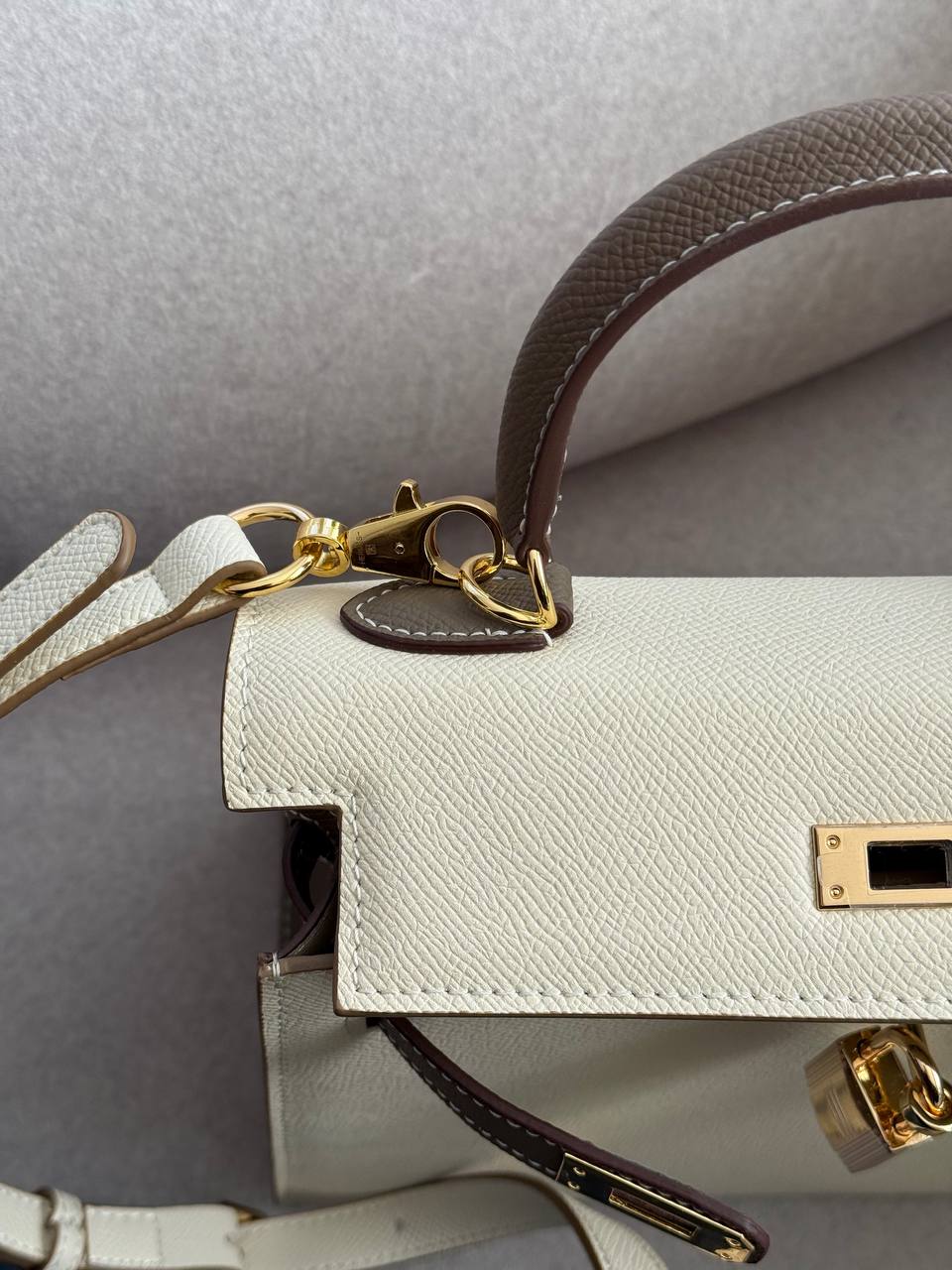 Hermès Kelly Milk/Brown - 13