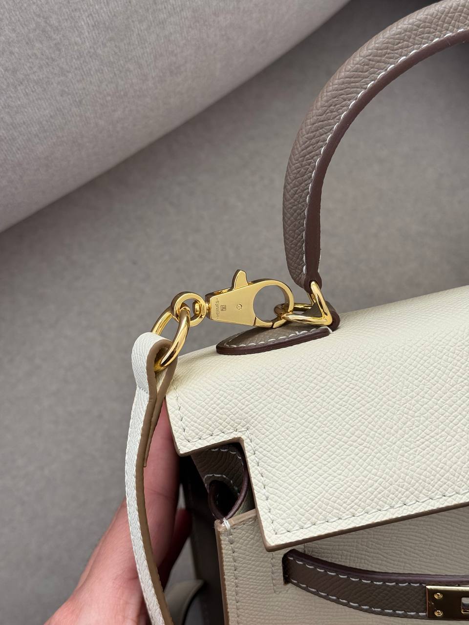 Hermès Kelly Milk/Brown - 14