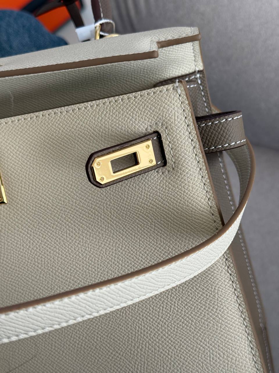 Hermès Kelly Milk/Brown - 15