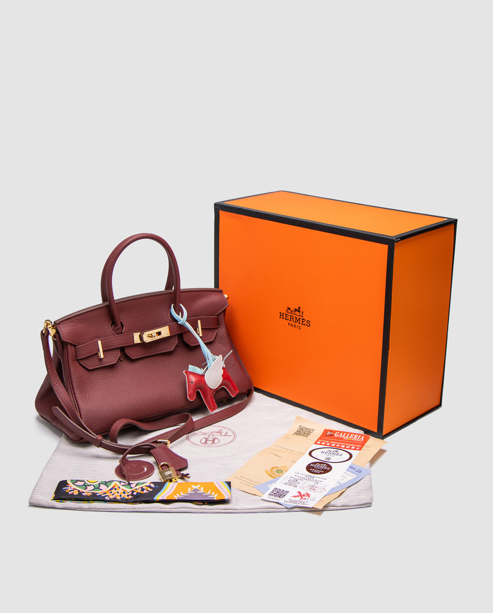 Hermes Birkin 30 Burgundy - 2