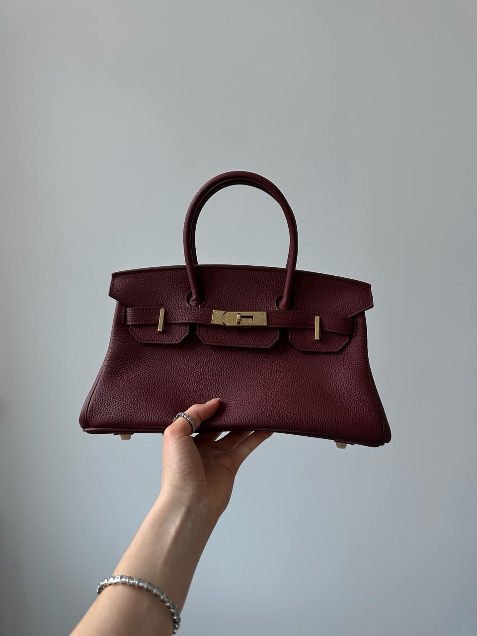 Hermes Birkin 30 Burgundy - 4