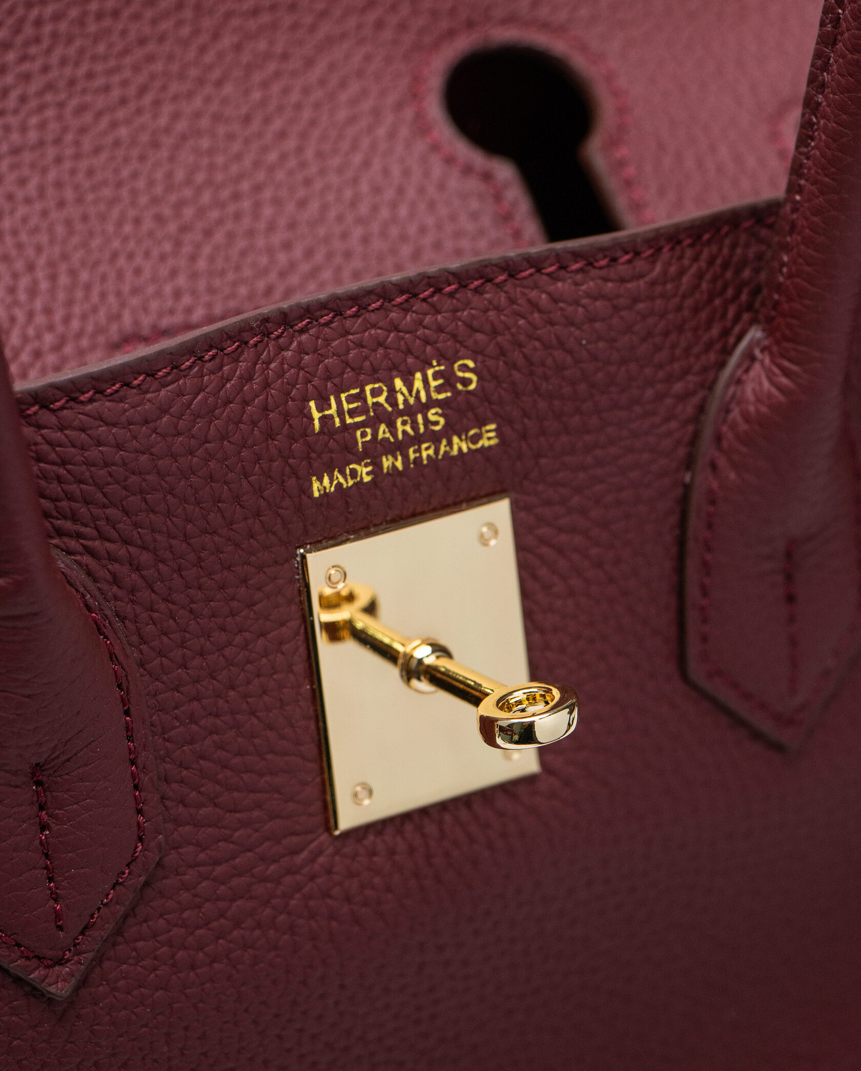 Hermes Birkin 30 Burgundy - 7