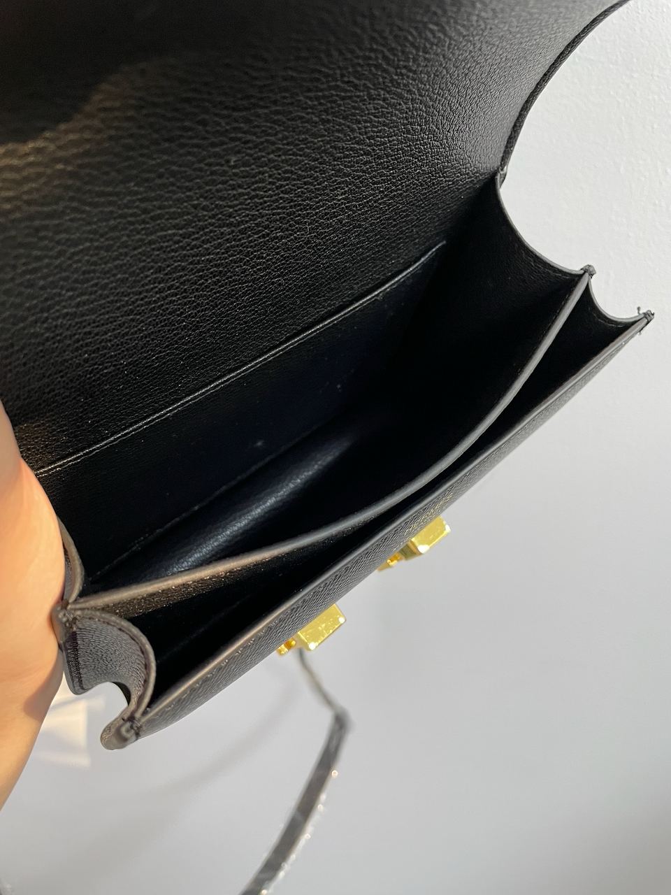 Hermes Constance 18 Epsom Calf Black - 26