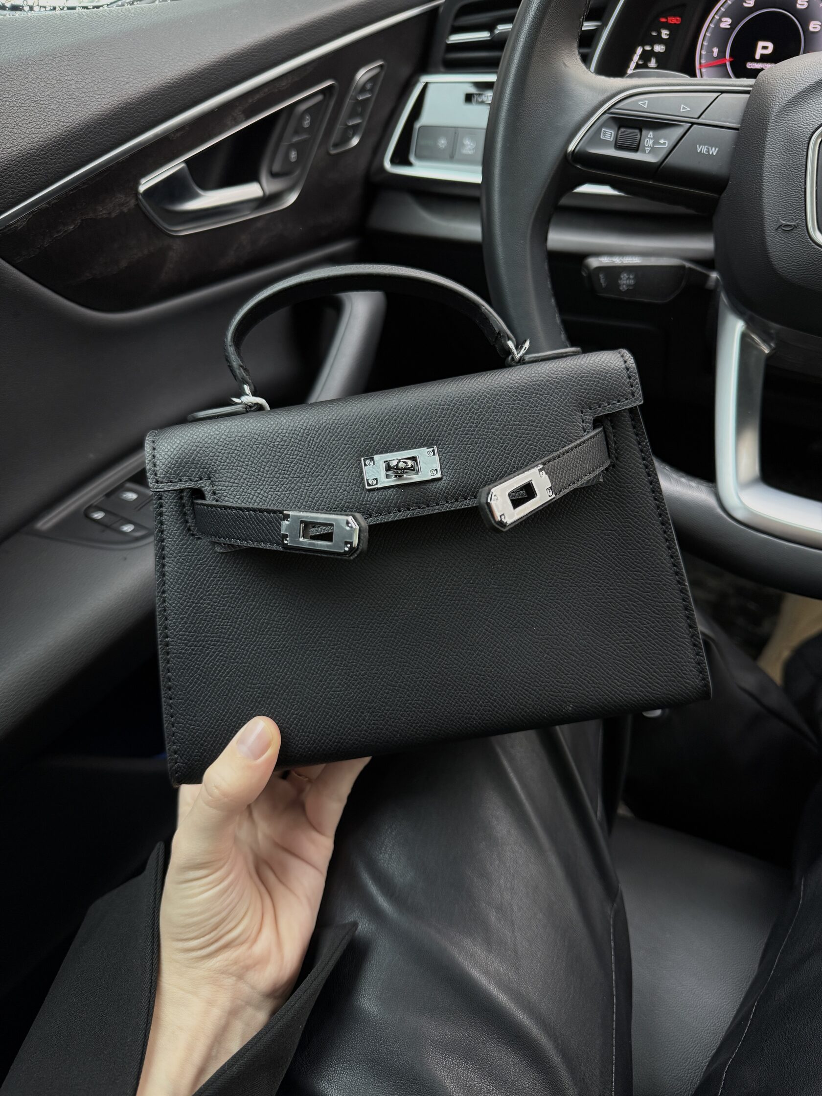 Hermes Kelly II Sellier 20 Black/Silver - 16