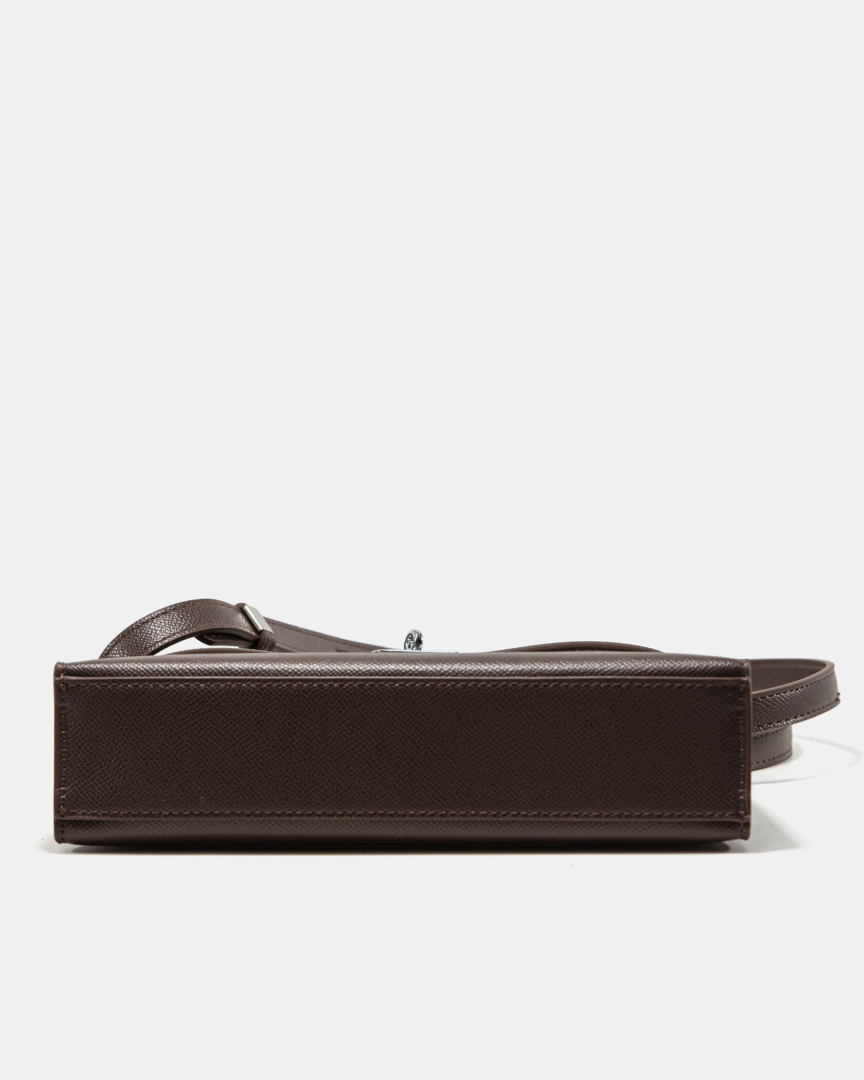 Hermes Kelly Pochette Brown/Silver - 10