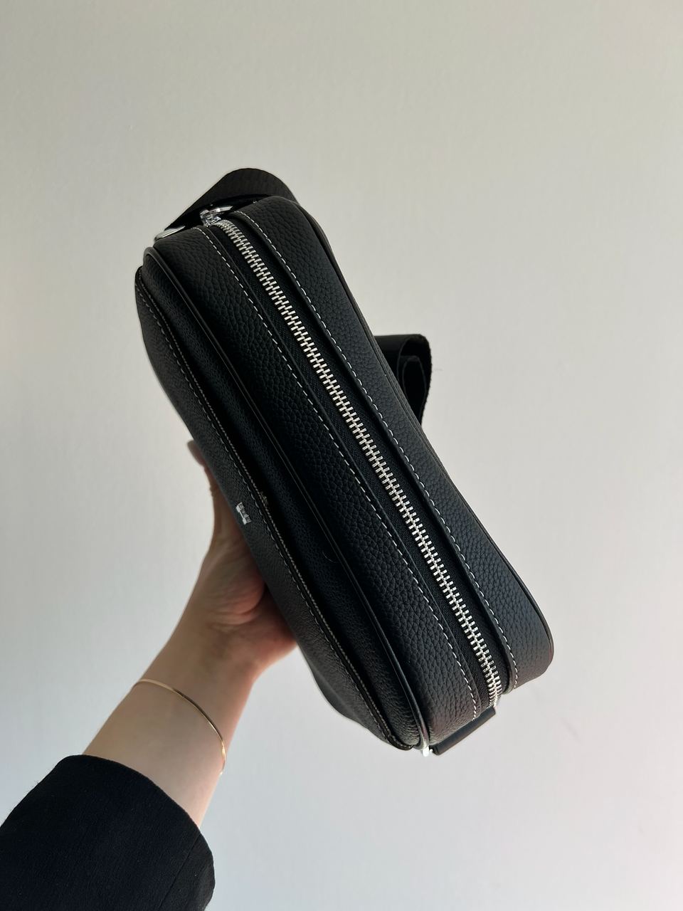 Hermes Leather Man Bag - 11