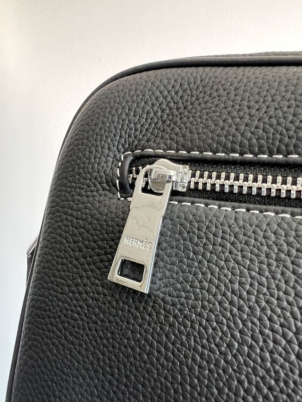 Hermes Leather Man Bag - 13