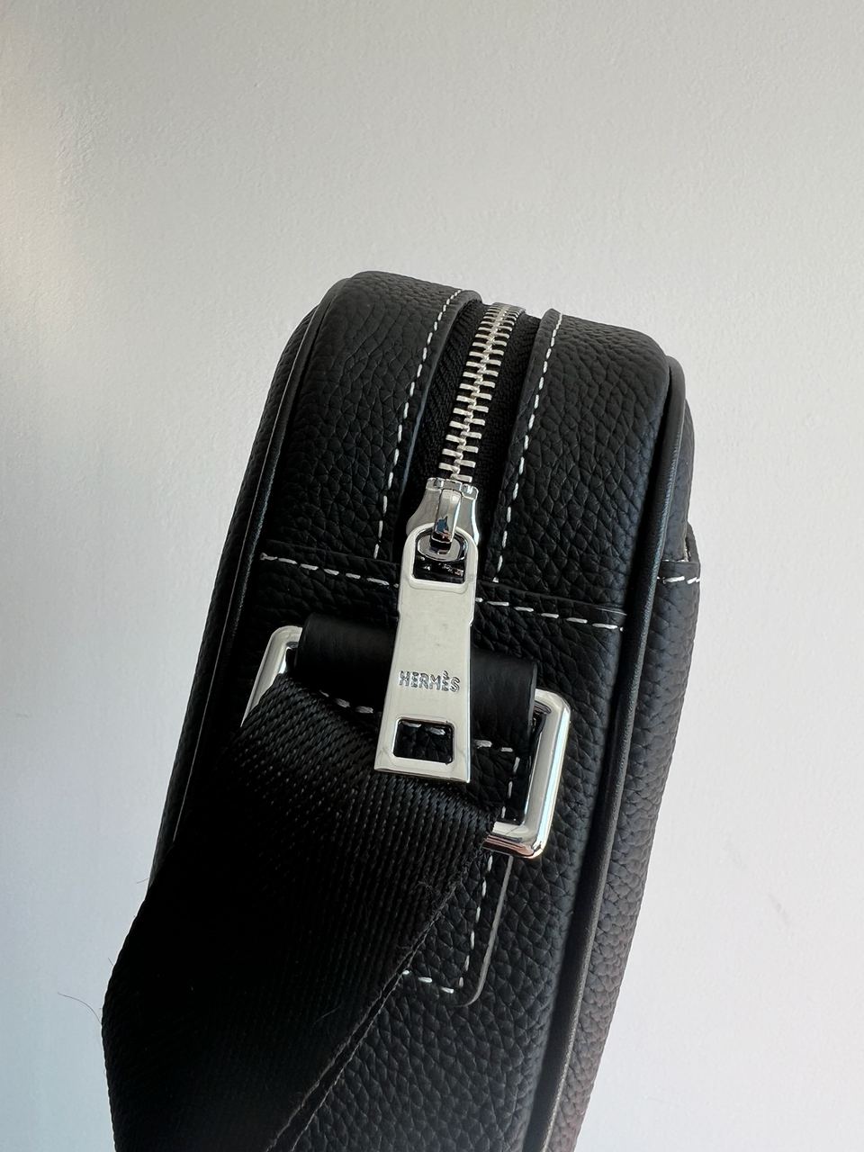 Hermes Leather Man Bag - 8