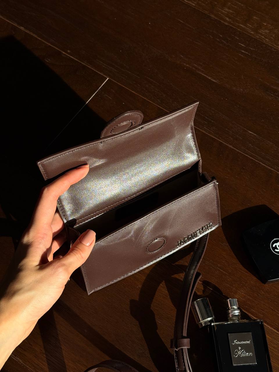 Jacquemus Le Bambino Mini Leather Shoulder Bag in Brown - 10