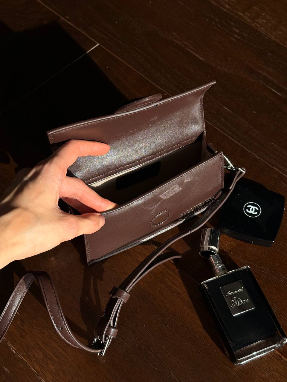 Jacquemus Le Bambino Mini Leather Shoulder Bag in Brown - 12