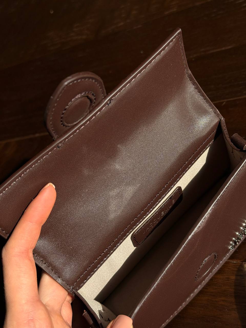 Jacquemus Le Bambino Mini Leather Shoulder Bag in Brown - 13