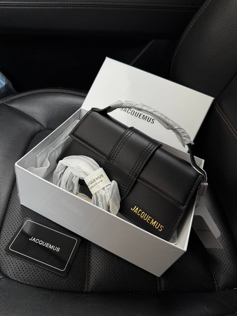 Jacquemus Le Bambino Small Handbag With Adjustable Crossbody Black - 9