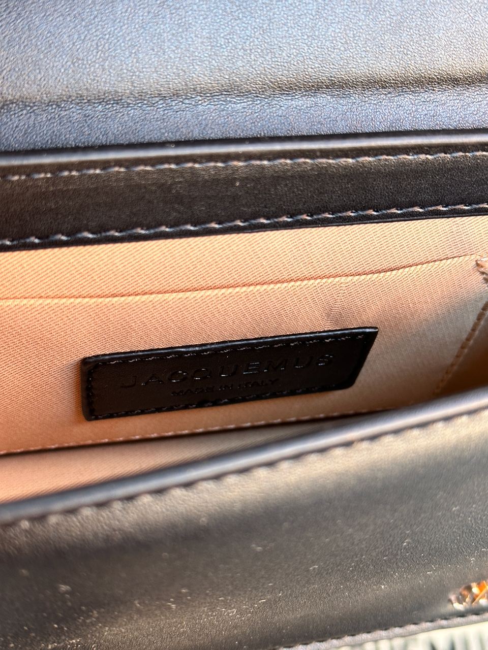 Jacquemus Le Chiquito Long Black Leather Top - 14