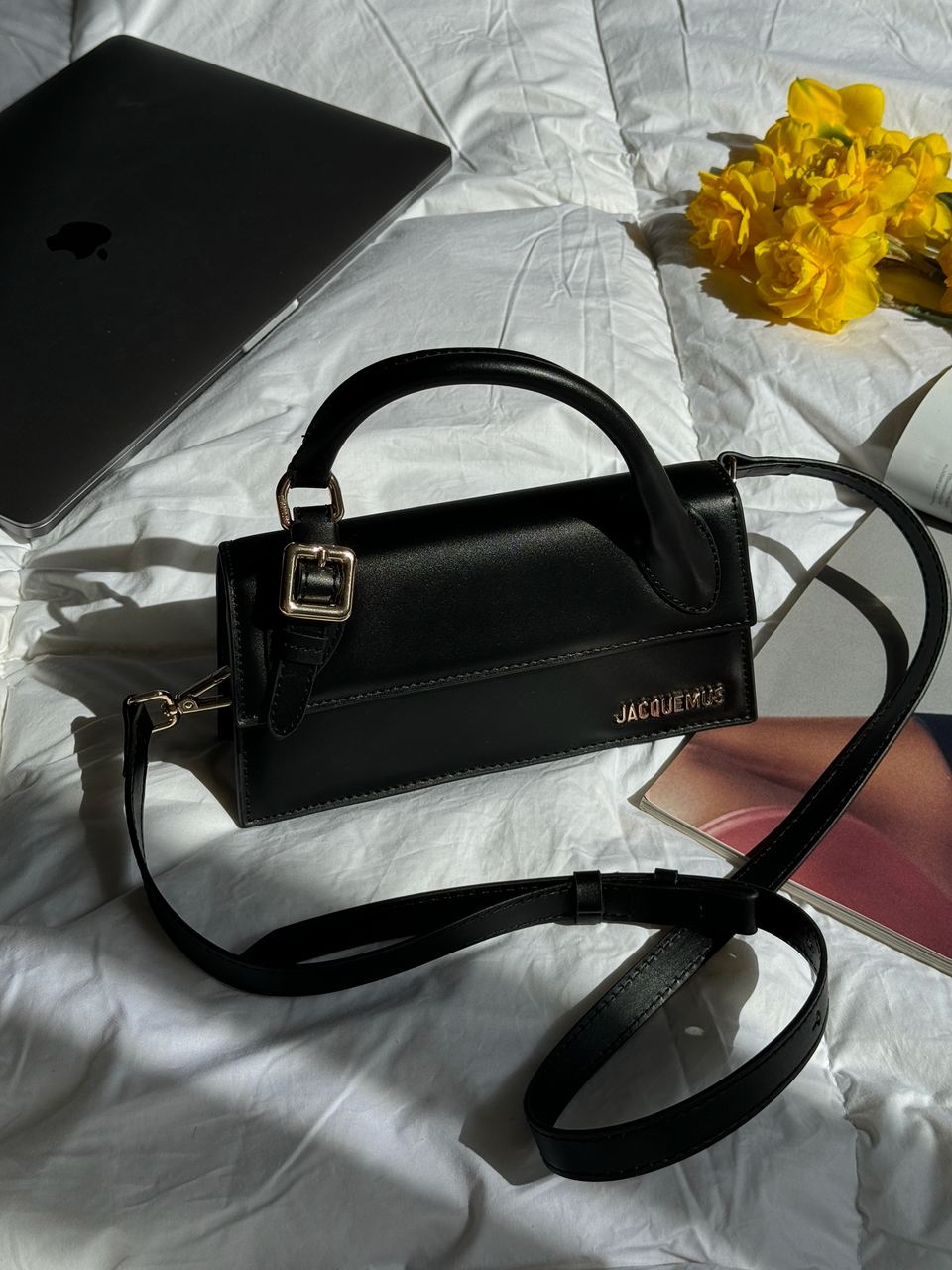 Jacquemus Le Chiquito Long Boucle Black - 7