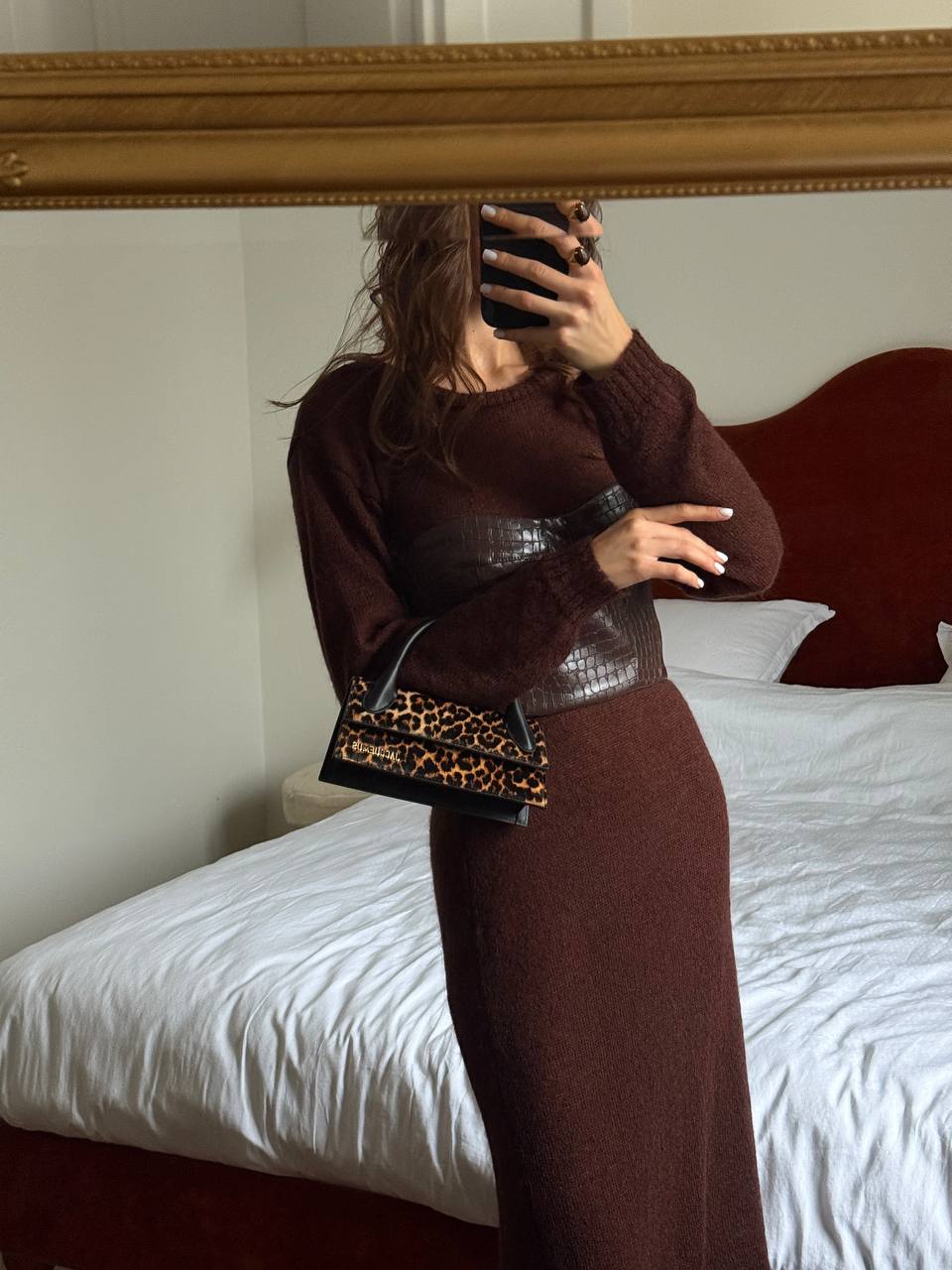 Jacquemus Le Chiquito Long Leo Leather Top - 6